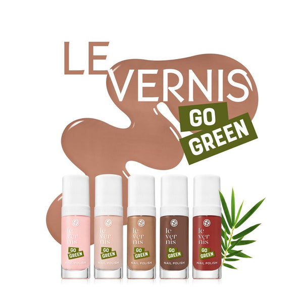 Le Vernis Go Green - Radiant beige Nail Polish